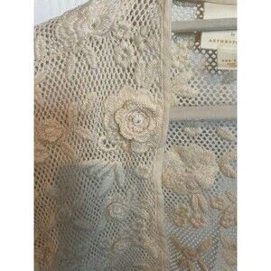 Anthropologie Maeve crocheted jacket- one size